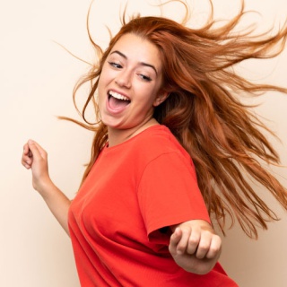 Glücklich durch Tanzen Glück